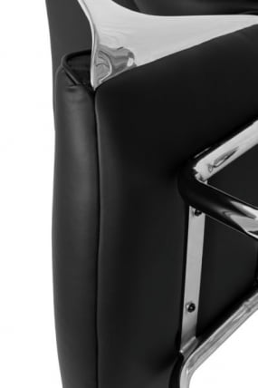 Кресло для посетителей Коллеге CЛГ-627 ЛТУ-C Блаcк / College CLG-627 LTU-C Black_4