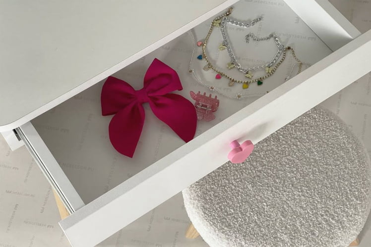 Набор детский Единорожка МК-0020 Белое дерево/белый (плюш) / MK-0020_12