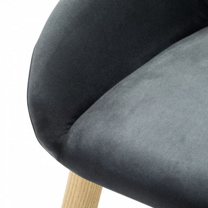 Стул Кент Диаг грей/нат.дуб / Kent Diag grey/нат.дуб_9