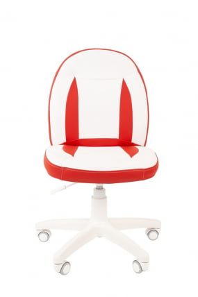 Детское кресло CХАИРМАН КИДС 122 Белый-красный / CHAIRMAN KIDS_1