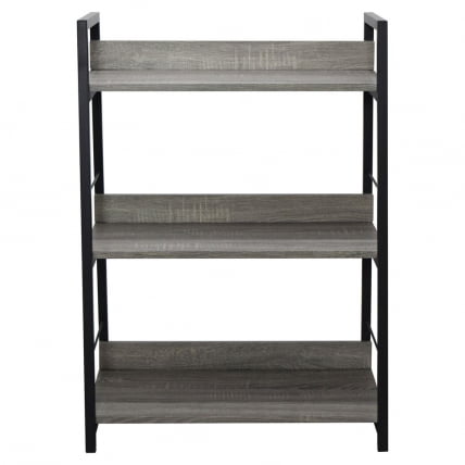 Стеллаж на металлокаркасе БРАБИКС ЛОФТ СХ-002 Дуб антик / BRABIX LOFT SH-002_2