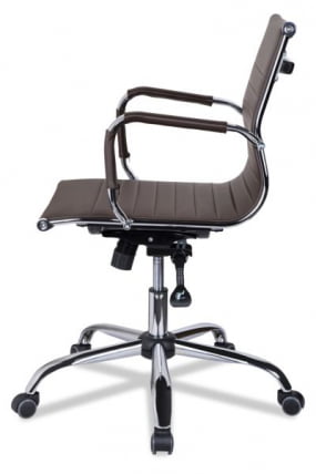 Кресло для персонала CЛГ-620 ЛКСХ-Б Бровн / CLG-620 LXH-B Brown_1