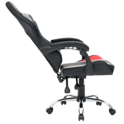 Кресло компьютерное CРОМЕКС (КРОМЕКС) Куантум ГМ-155 РГБ экокожа черное/красное/серое / CROMEX Quantum GM-155 RGB_9