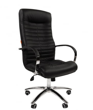 Кресло руководителя CХАИРМАН 480 Н экокожа Черный / CHAIRMAN_0