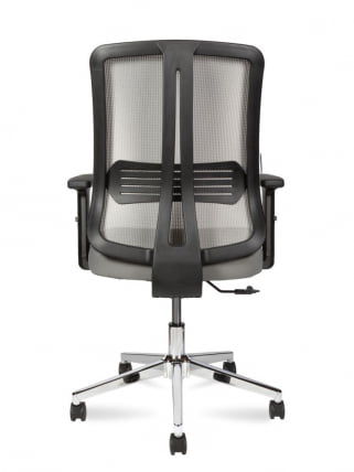 Кресло офисное ТЕМА СХРОМЕ ЛБ Серый / TEMA СHROME LB_4