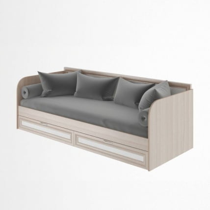 Подростковая №3 Ясень шимо светлый/белый_4