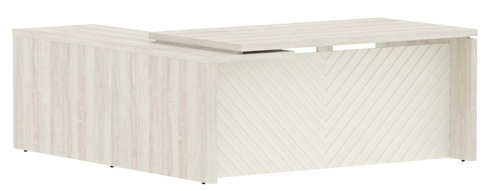 Стол руководителя правый Торр ЛУКС ТЛCТ 1820 Р Сосна Эдмонд Латте / Torr LUX TLCT R_0