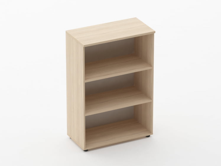 Шкаф средний открытый Глассй 6.12.101 Дуб молочный / Glassy_0