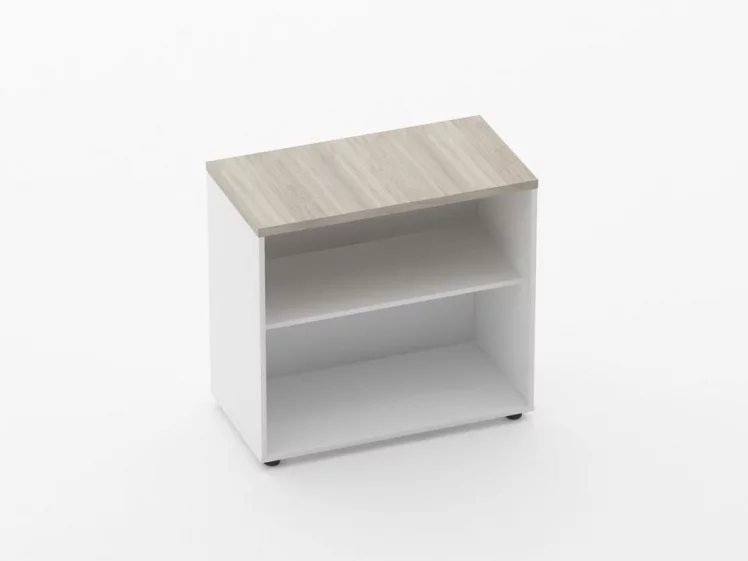 Тумба открытая Дека 9.01.08 Дуб Сантана светлый/Белый / Deka_0