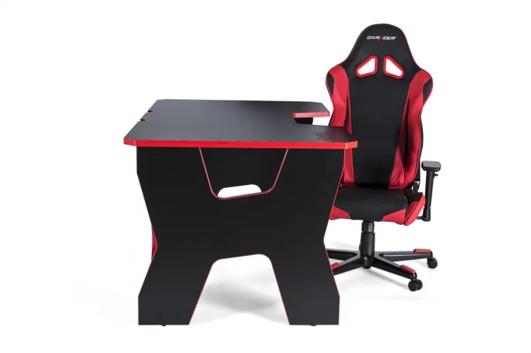 Стол геймерский Генериc Комфорт Гамер2/ДС/НР Красный Черный / Generic Comfort Gamer2/DS/NR_6