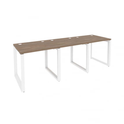 Рабочая станция на О-образном м/к ОНИКС О.МО-РС-3.0.7 Дуб Аризона/Белый / ONIX O.MO-RS-3.0.7_0