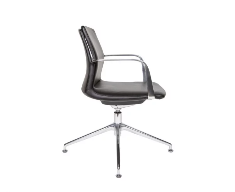 Конференц-кресло Лилль CФ экокожа Черный / CF_2