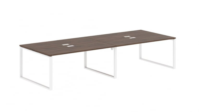 Бенч-система ЕДИС ЕКВСТ 3513 Дуб Денвер темный Белый / EDIS EQWST_0