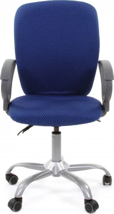 Офисное кресло для оператора CХАИРМАН 9801 черно-голубой / CHAIRMAN_1