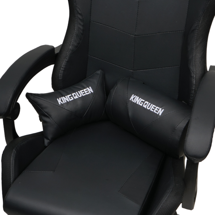 Кресло 1209 КИНГКУЕЕН, цвет черный с подсветкой, 1209-блаcк-масс-лед / KINGQUEEN, 1209-black-mass-led_4