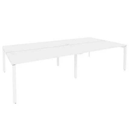 Рабочая станция на П-образном м/к ОНИКС О.МП-Д.РС-4.4.8 Белый Бриллиант / ONIX O.MP-D.RS-4.4.8_0