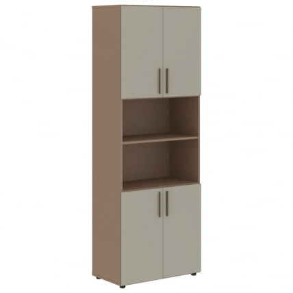 Шкаф с 2 комплектами глухих малых дверей ВЕЛИОН ВХCС 80.4 Аметист Кобра / VELION VHCS_0