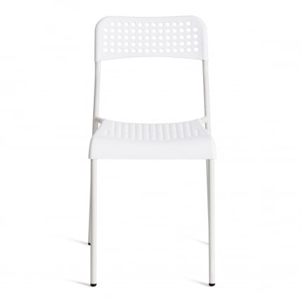 Стул АДДЕ (мод. C-049) металл/пластик, 39 х 49 х 78 см, Вхите (белый) / ADDE (mod. C-049) White_4