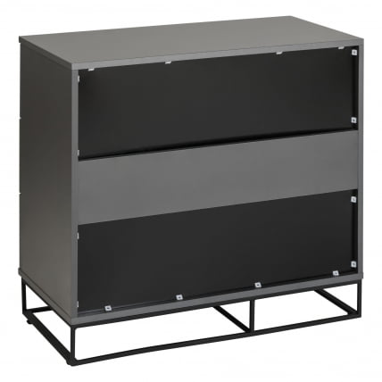 Комод 3 ящика CИТЙ 400955801х Графит / CITY 400955801h_7