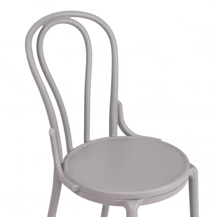 Стул ТХОНЕТ (мод. ПЛ62) пластик, 42 кс 52 кс 89 см, Грей (Cерый) 09 / THONET (mod. PL62) x x Grey (Cерый)_7
