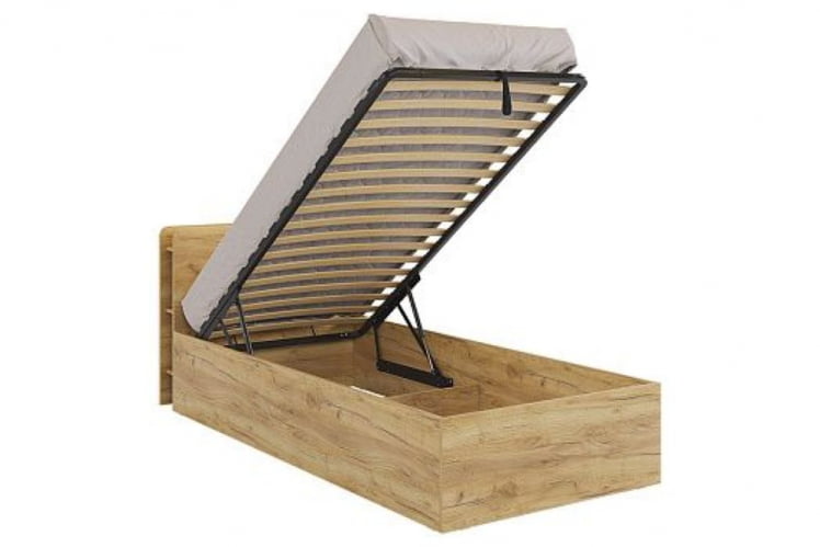 Каркас кровати Юниор 90х200 см СМУ-02 дуб крафт золотой / SMU-02_6