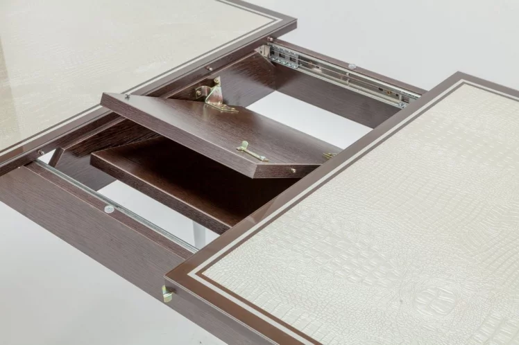 Стол обеденный Чикаго КЗ(6191) венге,крокодил жемчужный_2