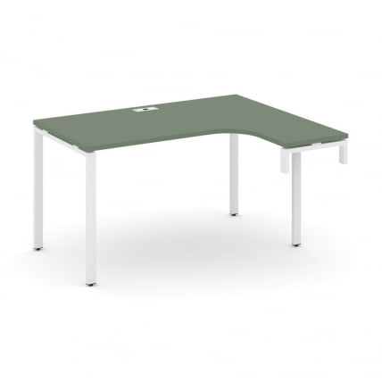 Стол-надставка на опорную тумбу (правый) CОНCЕПТ CН.ОСАН-001(Р) Кобо Белый / CONCEPT CN.OSAN-001(R)_0