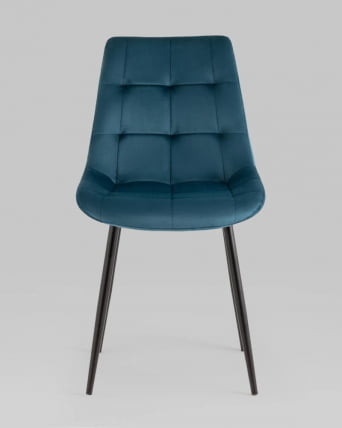 Стул Флекс Нев велюр сине-зеленый 2 шт. / New_6