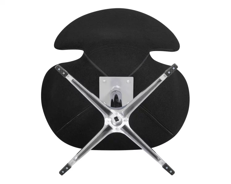 Кресло дизайнерское ДОБРИН СВАН Черная ткань АФ9 / DOBRIN SWAN AF9_6