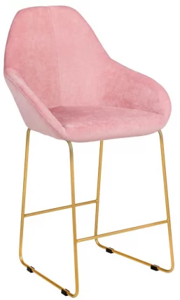 Стул барный Кент (Б) Розов/Линк Золото / Kent_0