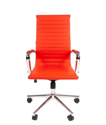 Кресло для руководителя CХАИРМАН 755 экокожа Красный / CHAIRMAN_1