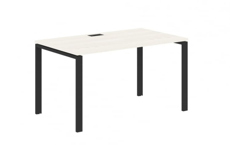 Стол письменный ЕДИС ЕУСТ 1380 Ясень Траун Черный / EDIS EUST_0