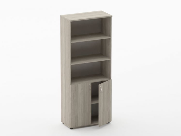 Шкаф высокий полуоткрытый Твин 16.16.141 Синий / Twin_1