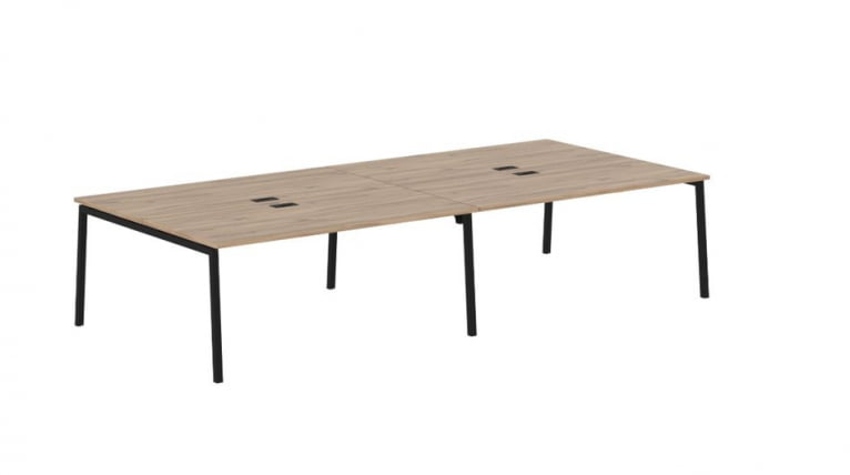 Бенч-система ЕДИС ЕЛВСТ 3516 Дуб Денвер светлый Черный / EDIS ELWST_0