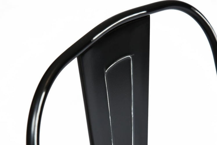 Стул ЛОФТ CХАИР (мод. 012) металл, 45*35*85см, черный/блаcк винтаге / LOFT CHAIR (mod. черный/black vintage_6