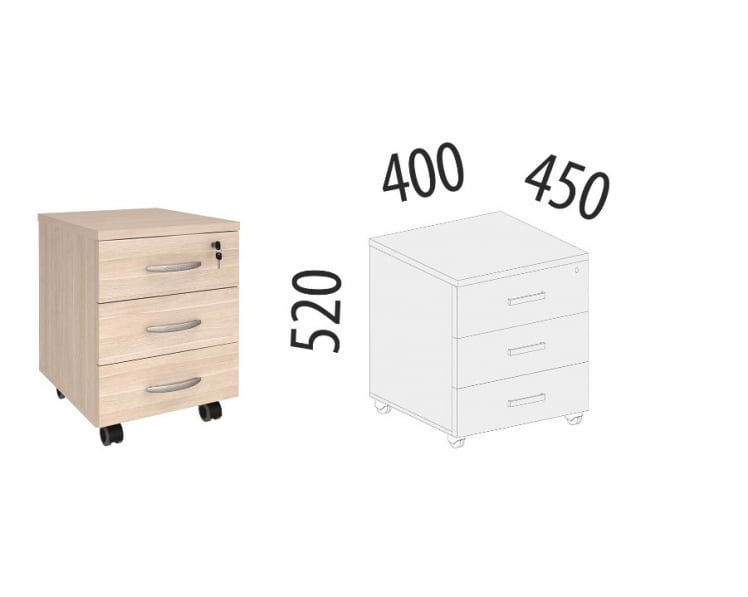 Тумба с ящиками Альфа 63.47_1