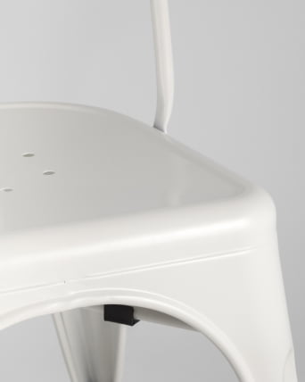 Стул ТОЛИКС с высокой спинкой Белый матовый / TOLIX_7