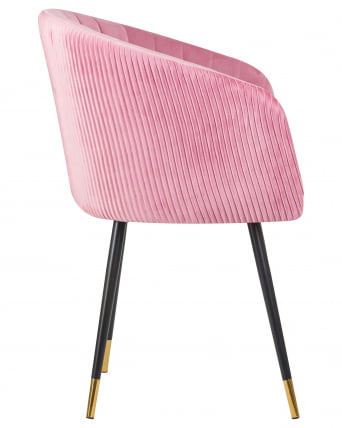 Стул обеденный ДОБРИН МАРЙ Розовый велюр 1922-16 / DOBRIN MARY_2