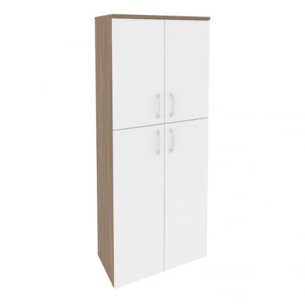 Шкаф высокий широкий ОНИКС О.СТ-1.8 Дуб Аризона/Белый / ONIX O.ST-1.8_0