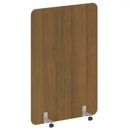 Перегородка на металлических опорах, на роликах Р-лине ДП.Р-120-180 Орех Гварнери / R-line DP.R-120-180_0