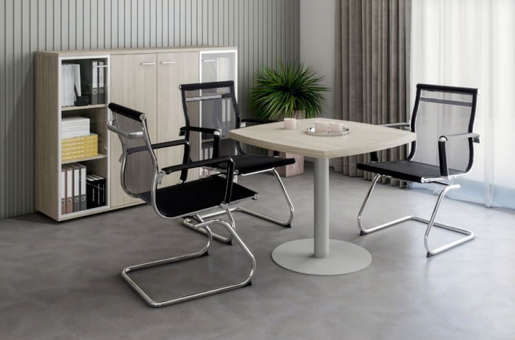 Стол переговорный малый Винг ВН.503.ОЛ Дуб светлый / Wing WN.503.OL_1