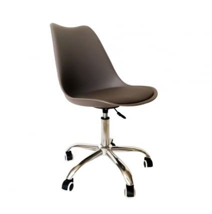 Стул офисный БЛОК СН пластиковый коричневый / BLOK SN_1