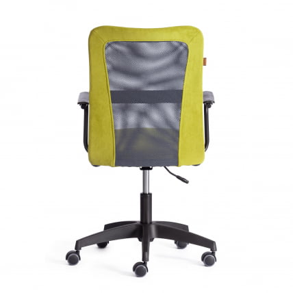 Кресло СТАФФ флок/ткань, олива/серый, 23/В-12 / STAFF 23/W-12_3