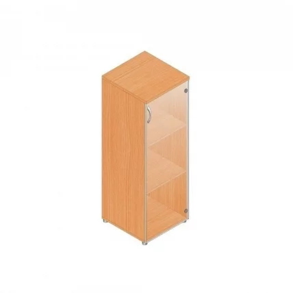 Шкаф для документов с прозрачными стеклами Р.Пс-3СБ бук Бавария_0