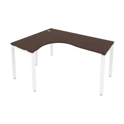 Стол письменный МЕТАЛ СЙСТЕМ БП.СА-4 Л Венге/Белый / METAL SYSTEM_0