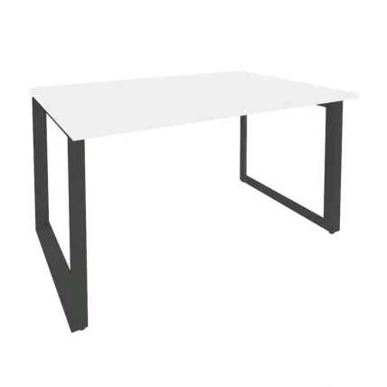 Стол переговорный (1 столешница) ОНИКС О.МО-ПРГ-1.3 Белый Бриллиант/Антрацит / ONIX O.MO-PRG-1.3_0
