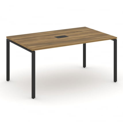 Стол переговорный (1 столешница) CОНCЕПТ CН.ПРГ-014 Сандал Янтарный Черный / CONCEPT CN.PRG-014_0