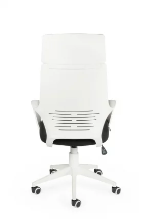 Кресло офисное ИК CКС0898Х Вхите блаcк / IQ CX0898H White black_1