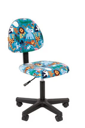 Детское кресло CХАИРМАН КИДС 104 Блаcк Зоопарк / CHAIRMAN KIDS Black_0