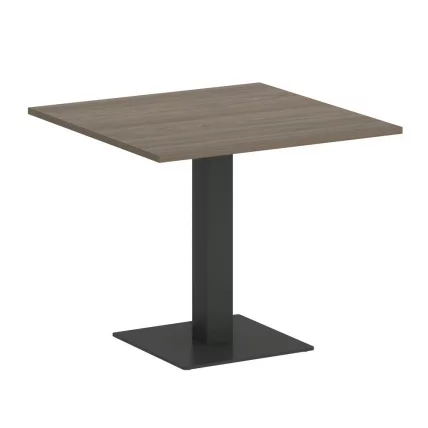 Стол журнальный квадратный ХОМЕ ОФФИCЕ ВР.СП-5-90.2 Вяз Благородный/Антрацит металл / HOME OFFICE VR.SP-5-90.2_0